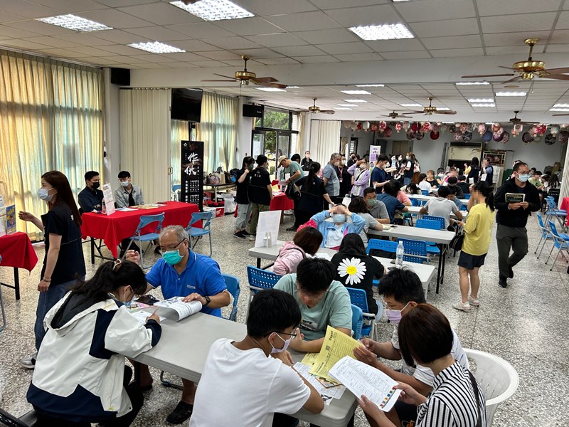 徵才活動現場情形