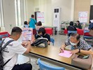 活動現場設置求職防詐騙宣導[1]
