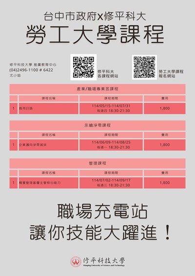 在地培力-全力支援-中市勞工大學陪伴勞工面對關稅衝擊-1