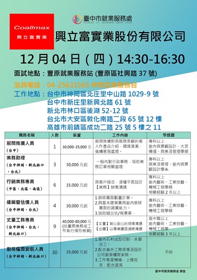 1204興立富單徵DM-1