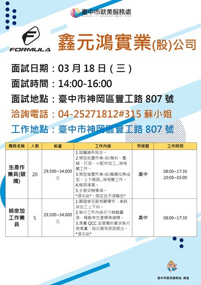 0318鑫元鴻單徵DM