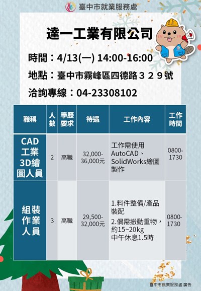 達一0413單徵海報