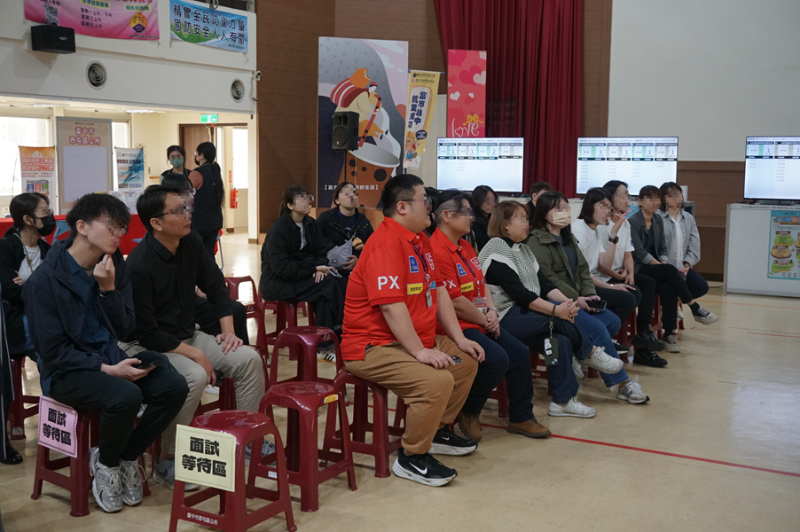 感謝企業主耐心聆聽無紙化徵才操作方式