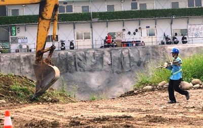 夏季營造工地戶外高氣溫作業情形