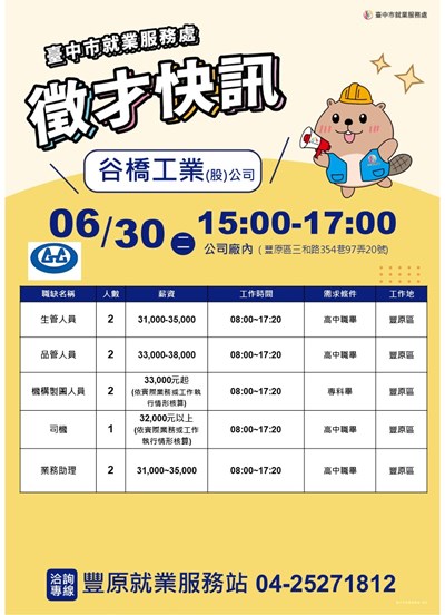 0630谷橋工業DM