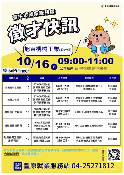 1016旭東工業單徵DM