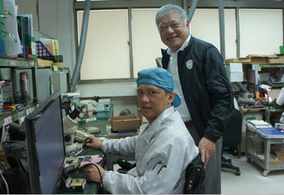 吉嘉電子營造友善職場    身心障礙員工一待二十冬