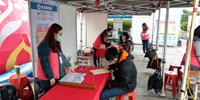 11-綜合服務台-民眾填寫健康關懷問卷後領取活動摺頁